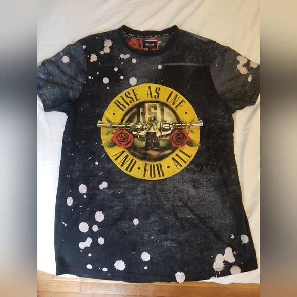 Guns & roses, xl, black - Picture 1 of 2
